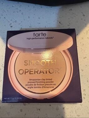 tarte Smooth Operator Pressed Finishing Powder - Amazonian clay tinted powder